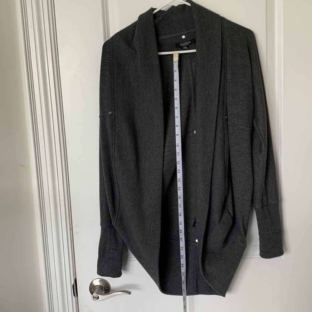 Revamped cardigan grey